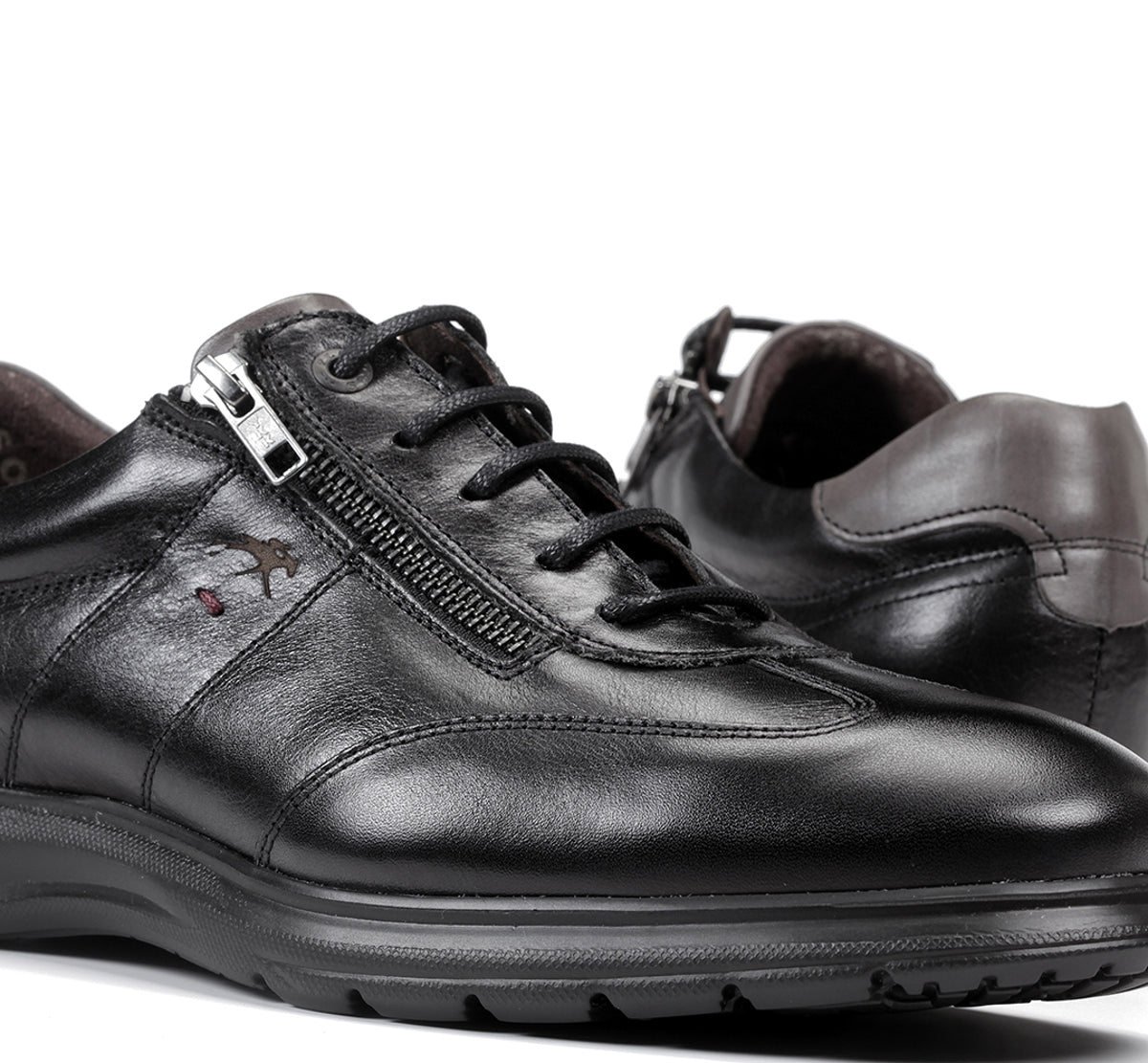 Fluchos Zeta F0606 chaussures noires homme classique