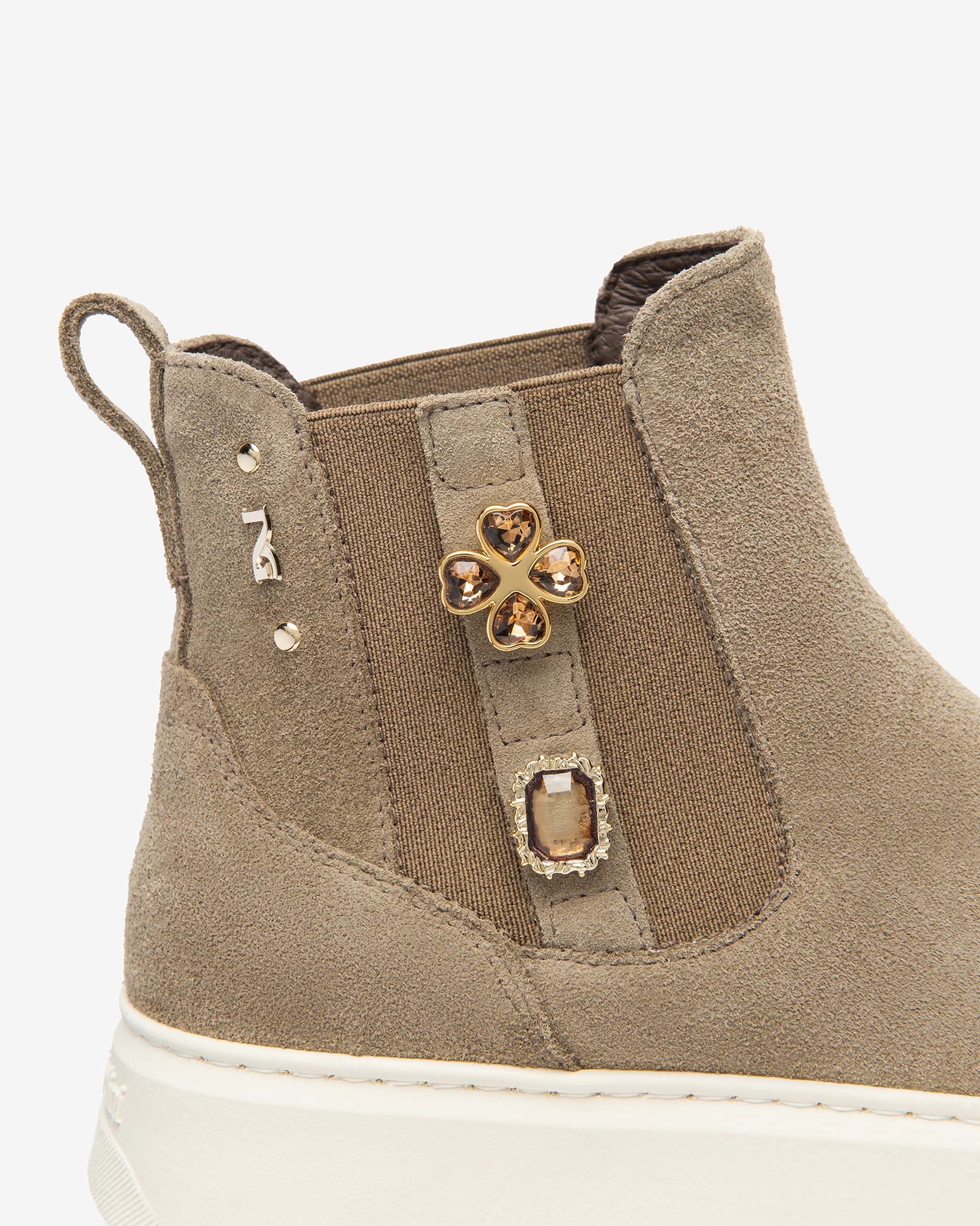 Nero Giardini Chelsea Boots bottines femme daim