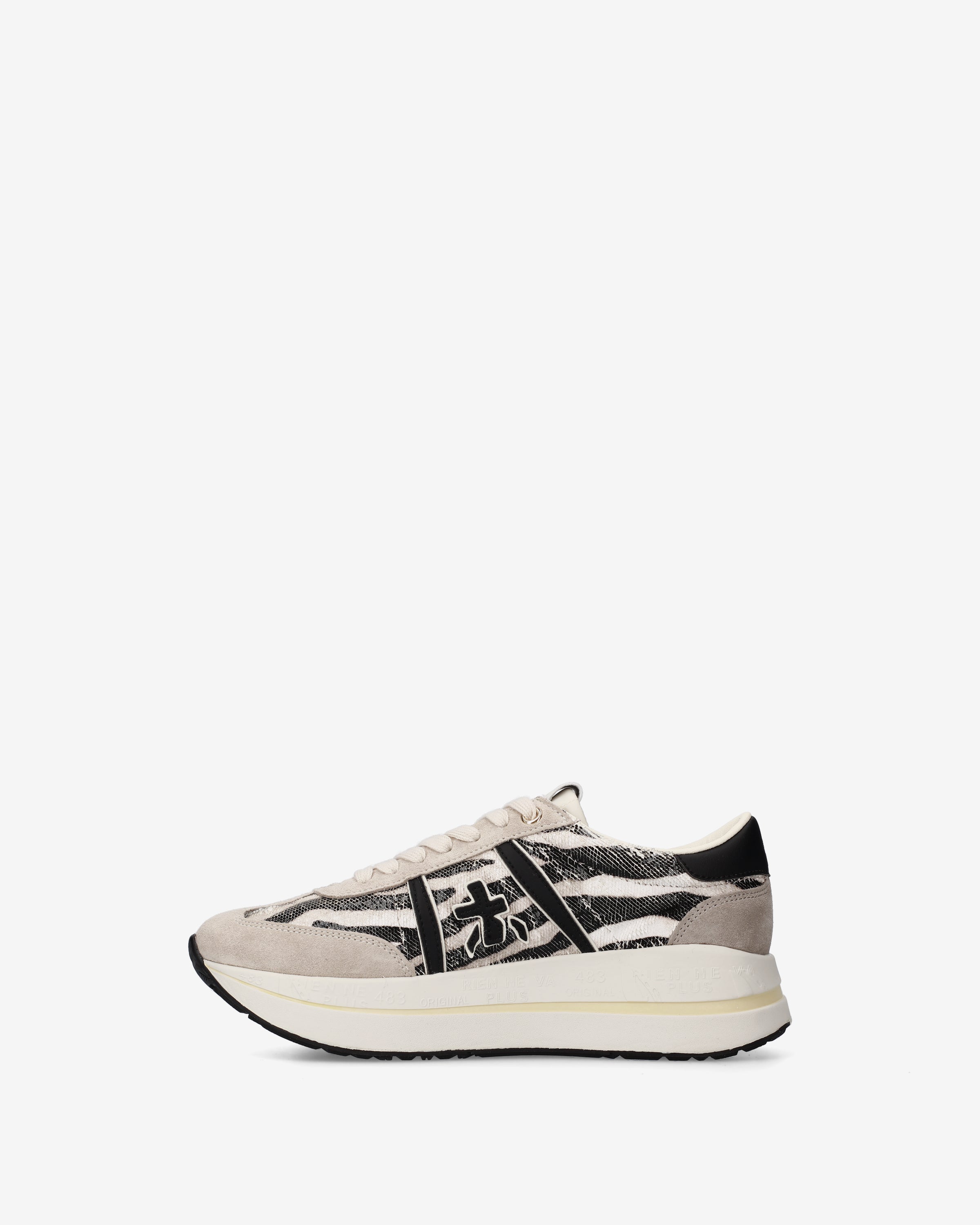 Premiata Bethcoin 8149 baskets zèbre plateforme femme