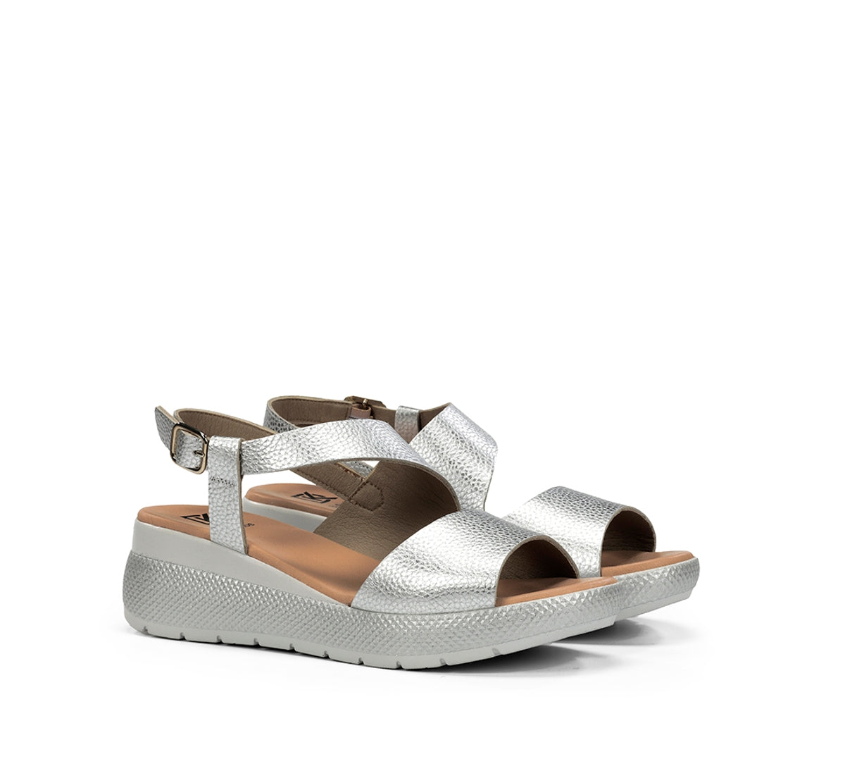 Dorking Ever D9495 sandales femme argent légères