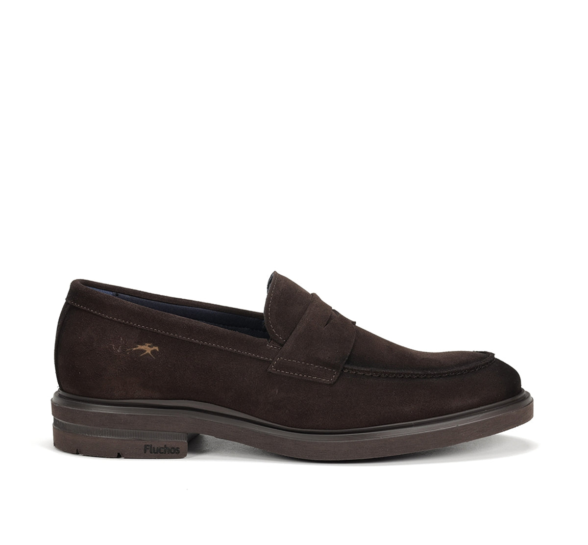 Fluchos Belgas F0633 mocassins homme marron cuir