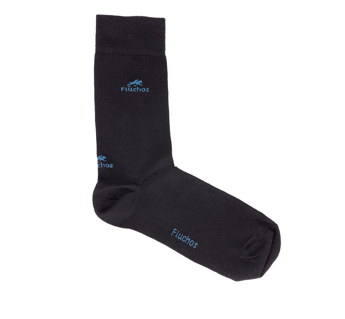 Fluchos CA0009 chaussettes homme bleu carreaux taille unique