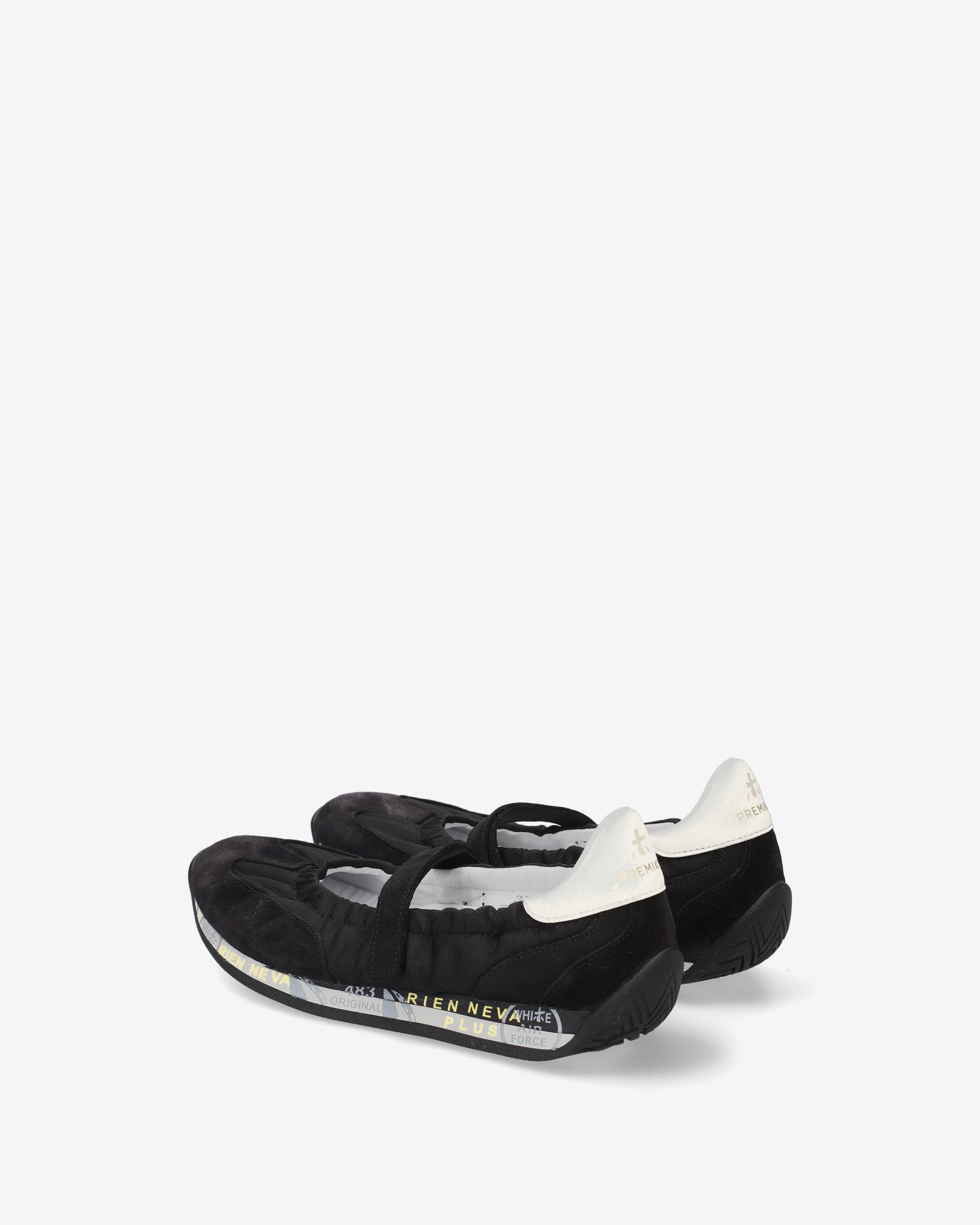 Premiata Rina 8306 ballerines noir femme