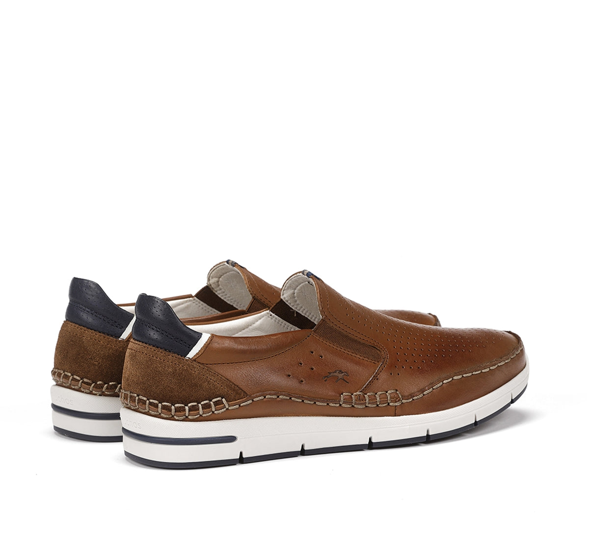 Fluchos Yannic F1445 slip-on homme marron lacets