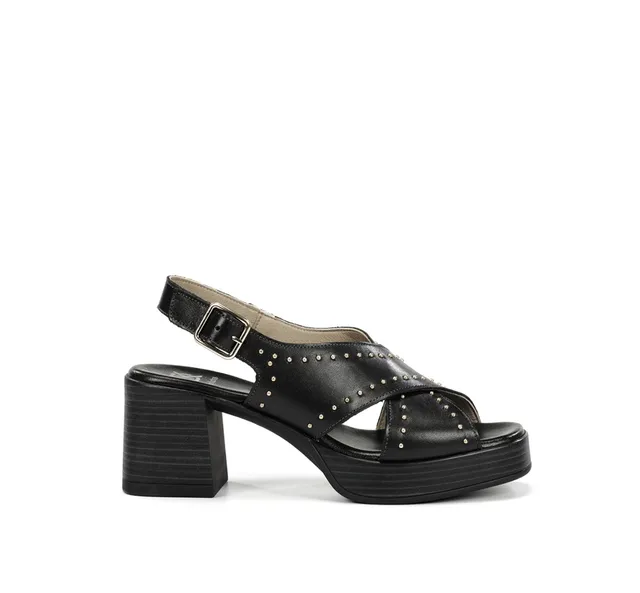 Dorking Diamond D9333 sandale noire talon femme