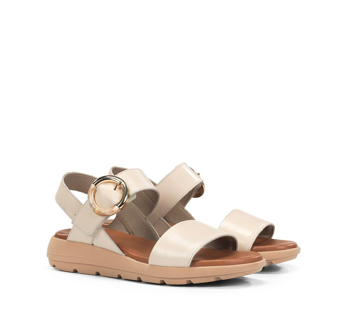Dorking Gandia D9468 sandales taupe femme