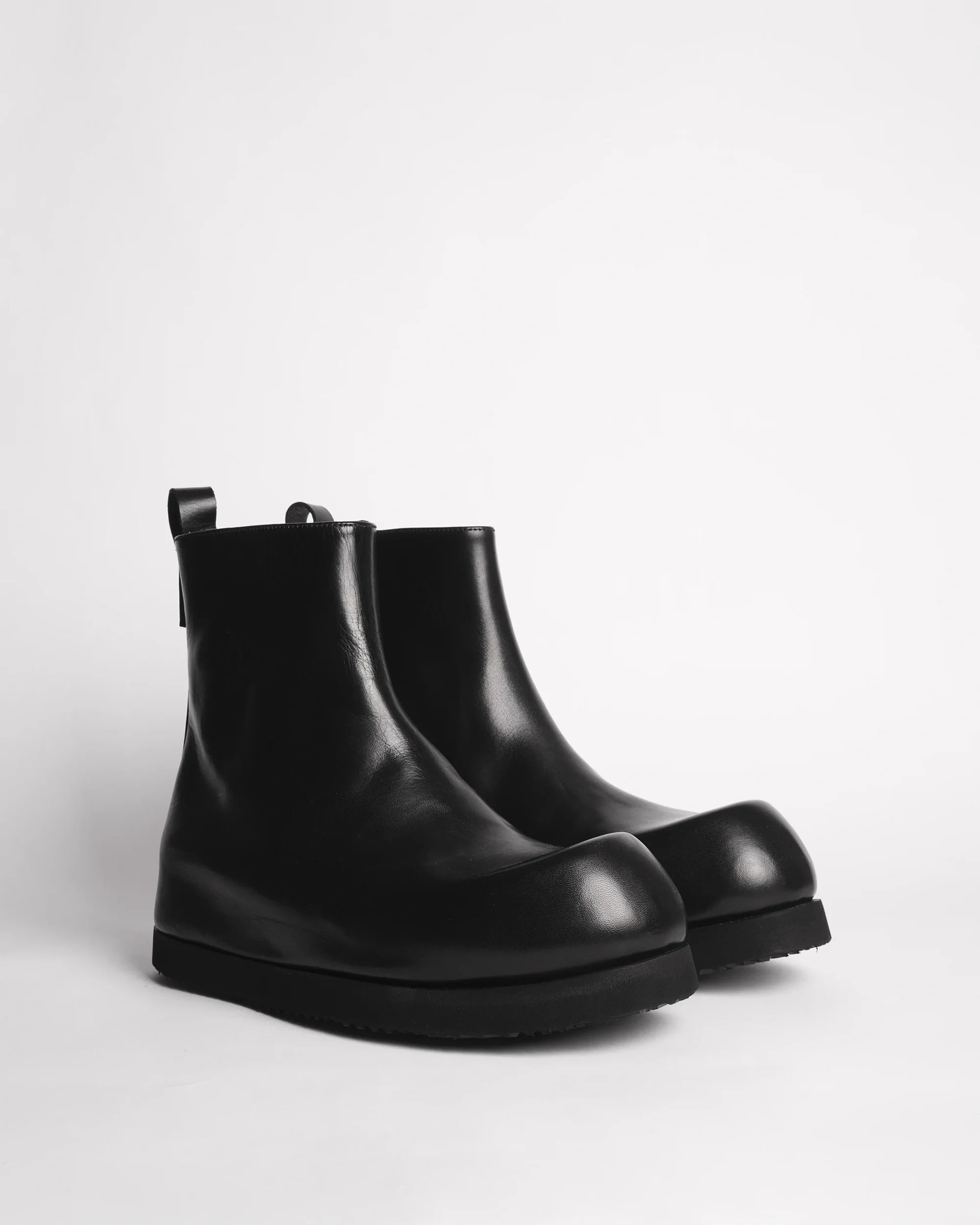 Premiata 022 boots cuir zip lateral homme