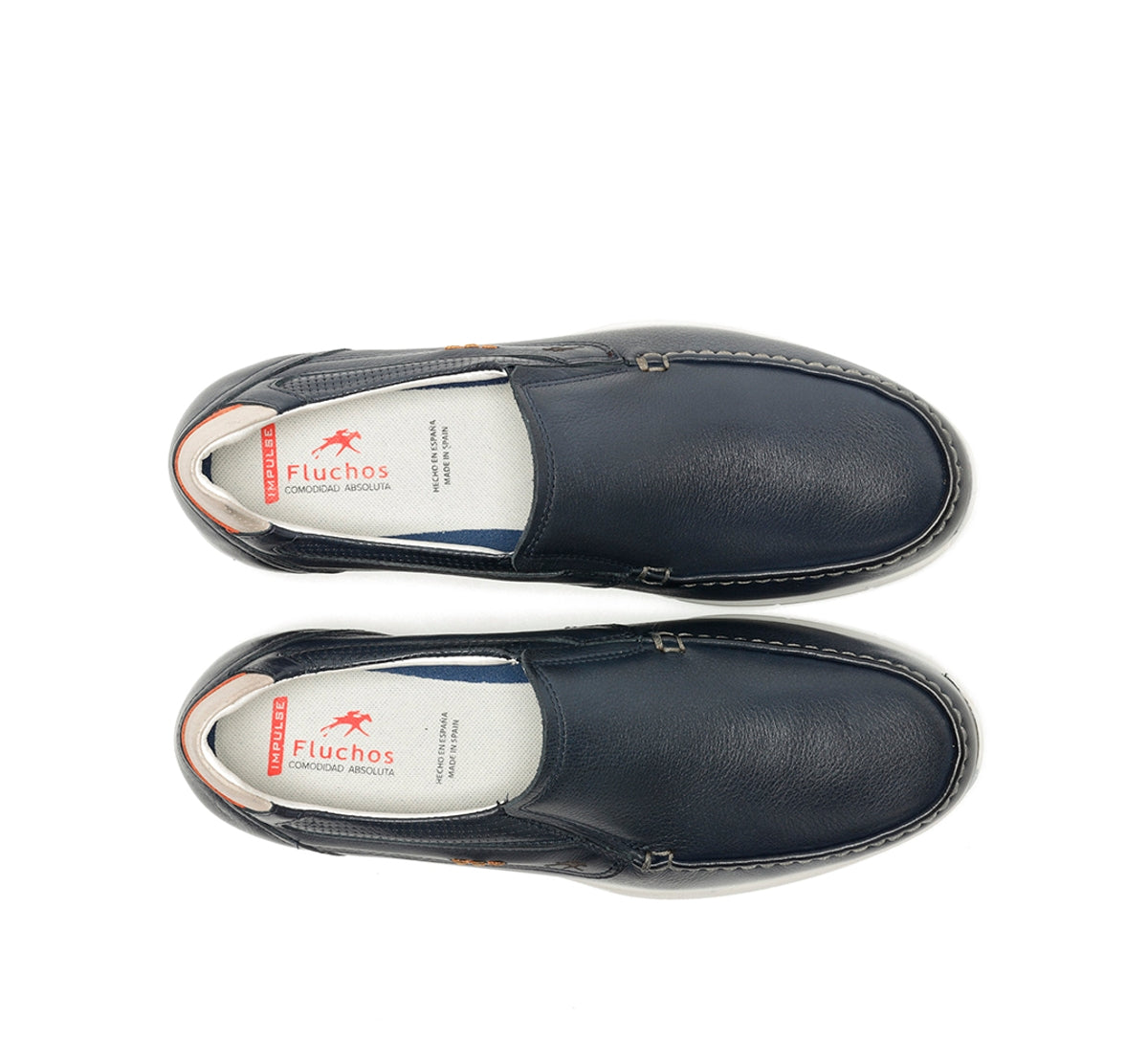 Fluchos Yannic F1696 Slip On Homme Bleu Confort