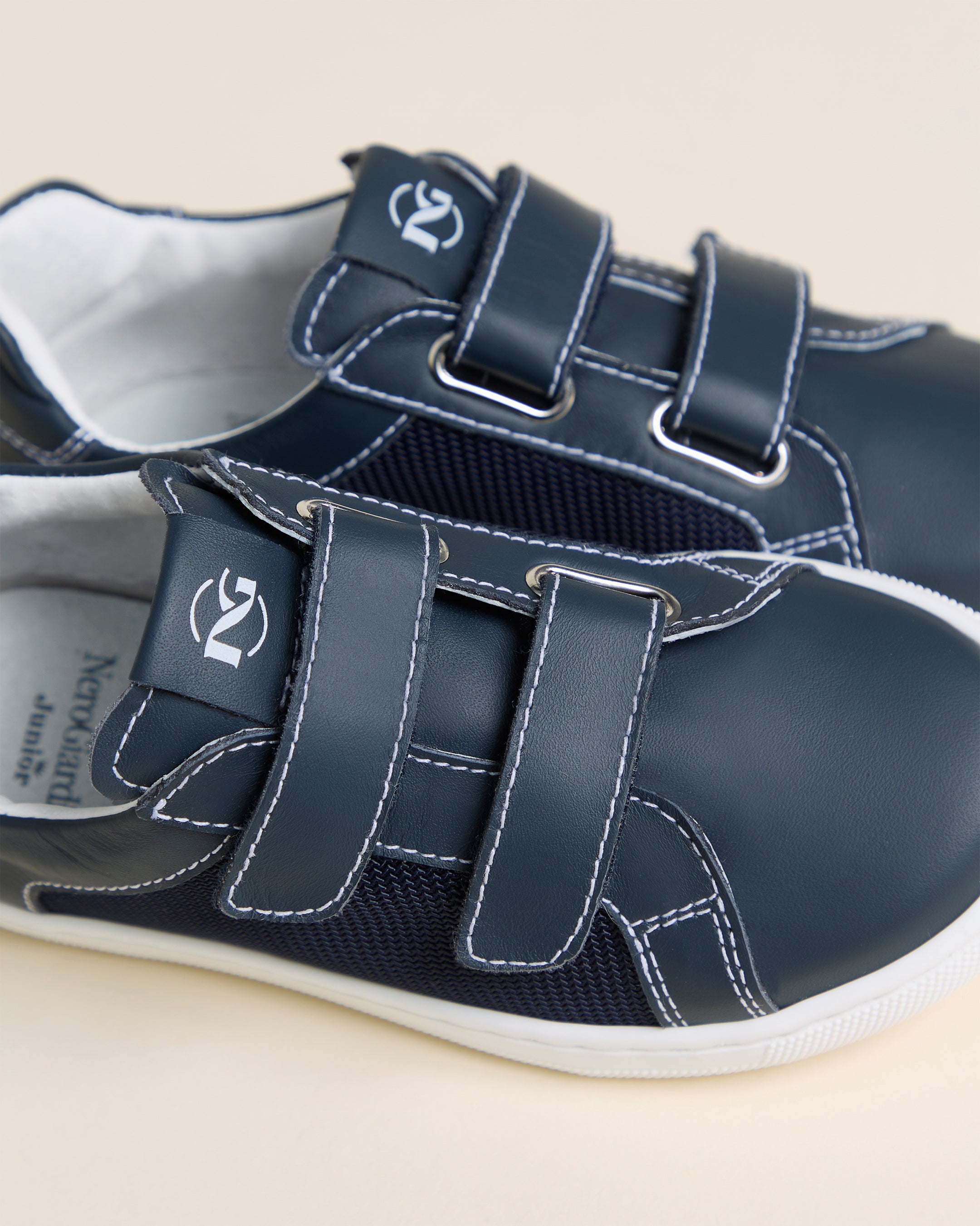 Nero Giardini Sneakers baskets junior garçon tissu cuir