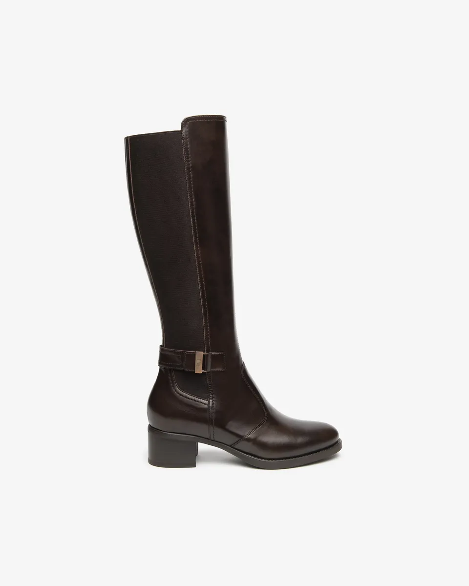 Nero Giardini Boots bottes cuir femme pointure 38