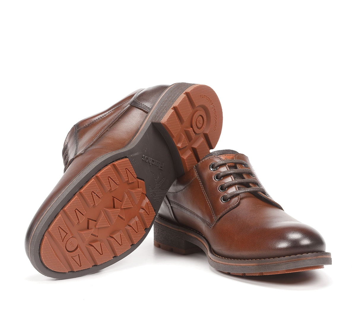 Fluchos Terry F1340 chaussures marron homme cuir