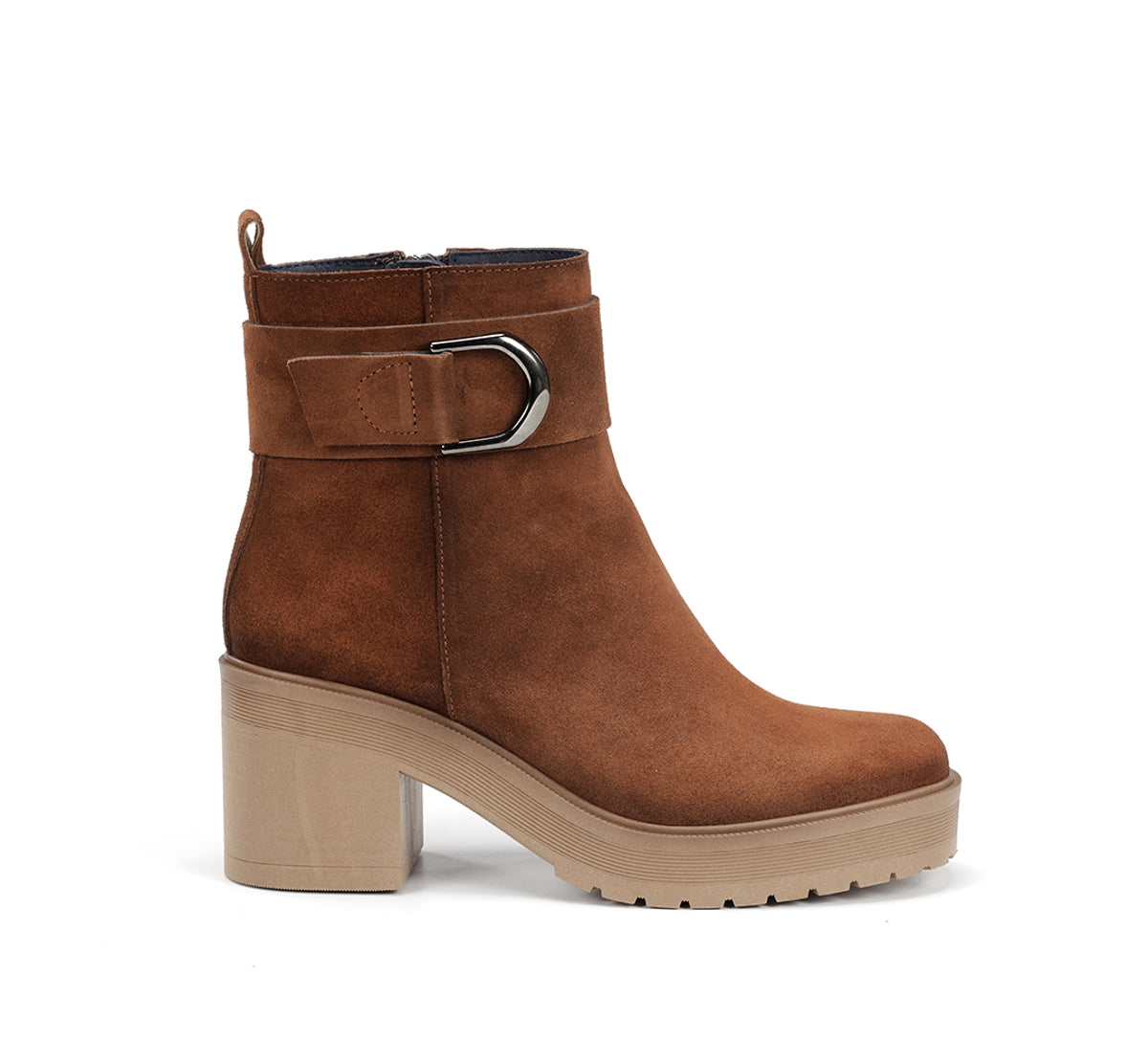 Fluchos Dorking Sarah D9573 Bottines Marron Talon