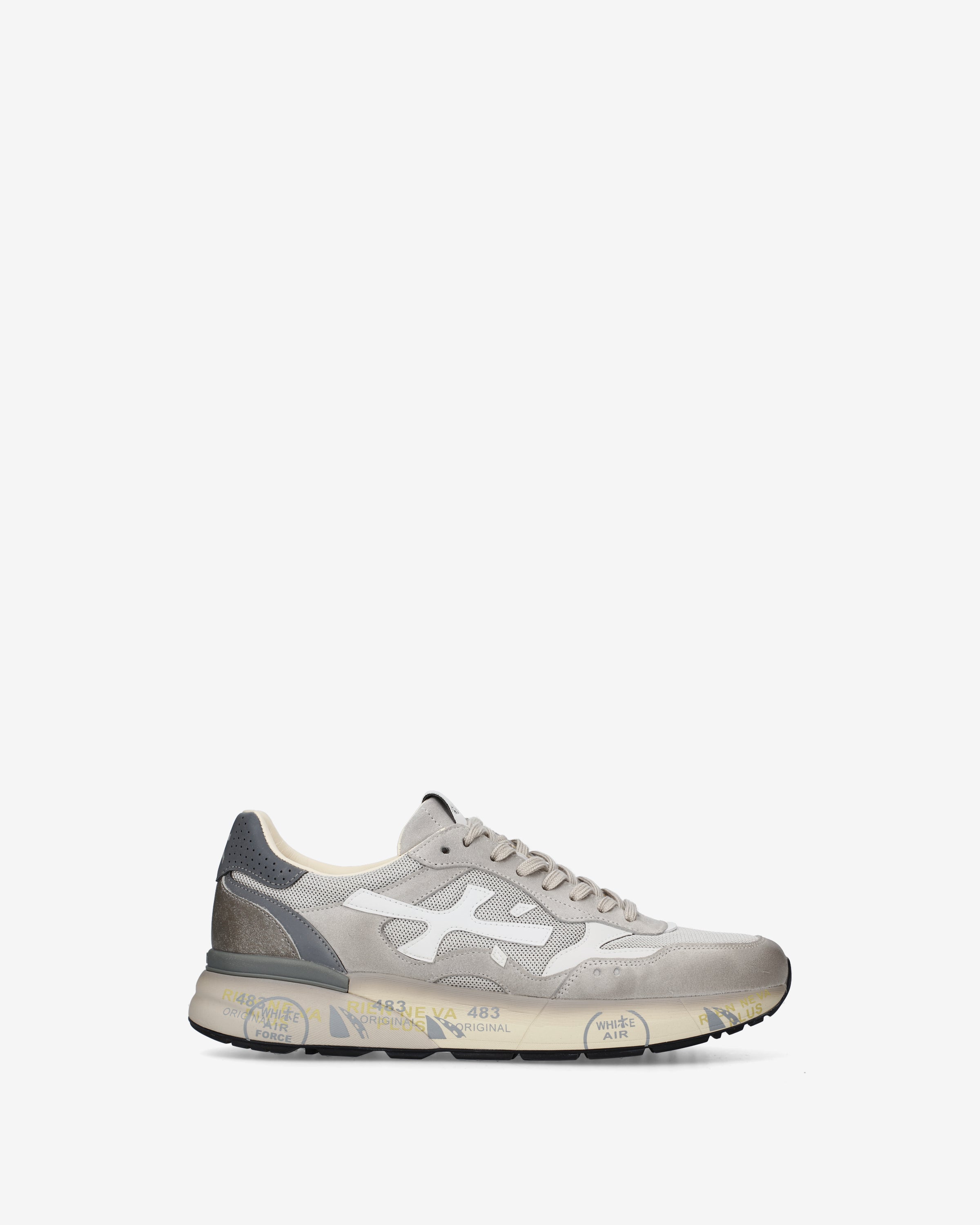 Premiata Mick 0.1 8117 sneakers gris clair homme