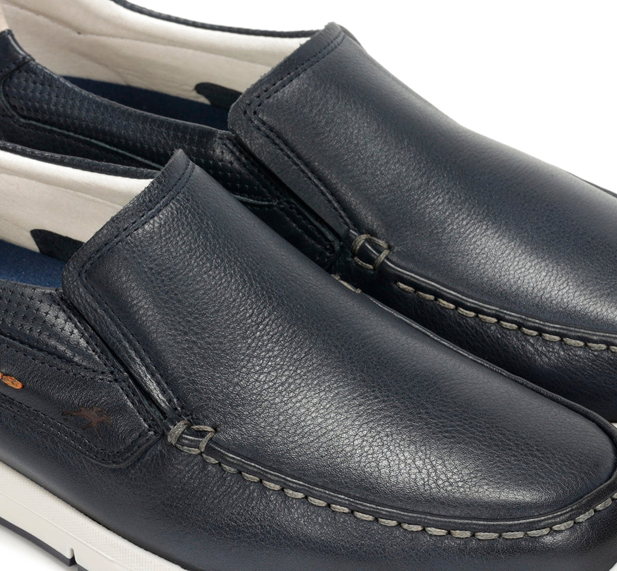 Fluchos Yannic F1696 Slip On Homme Bleu Confort