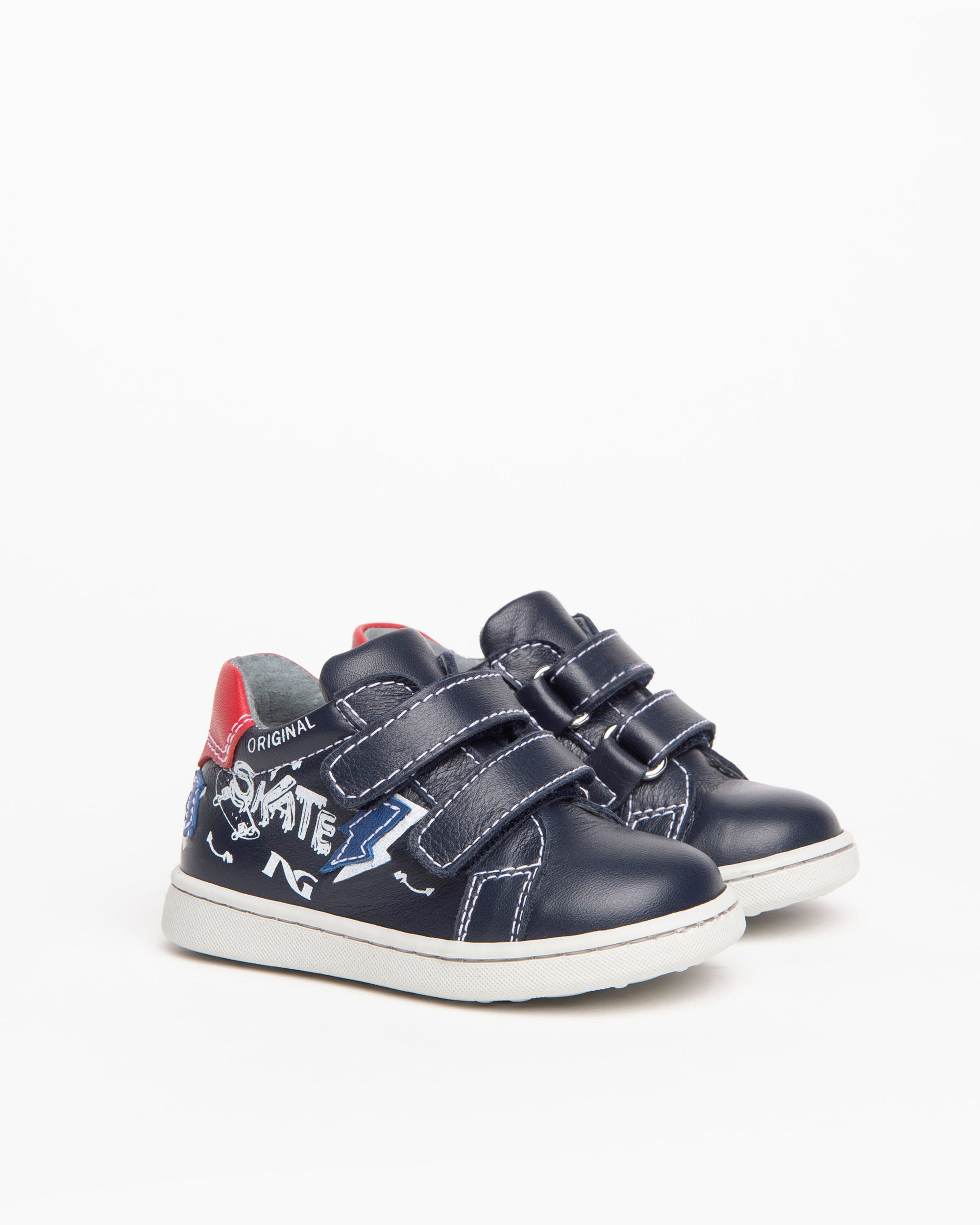 Nero Giardini Sneakers baskets cuir bébé garçon