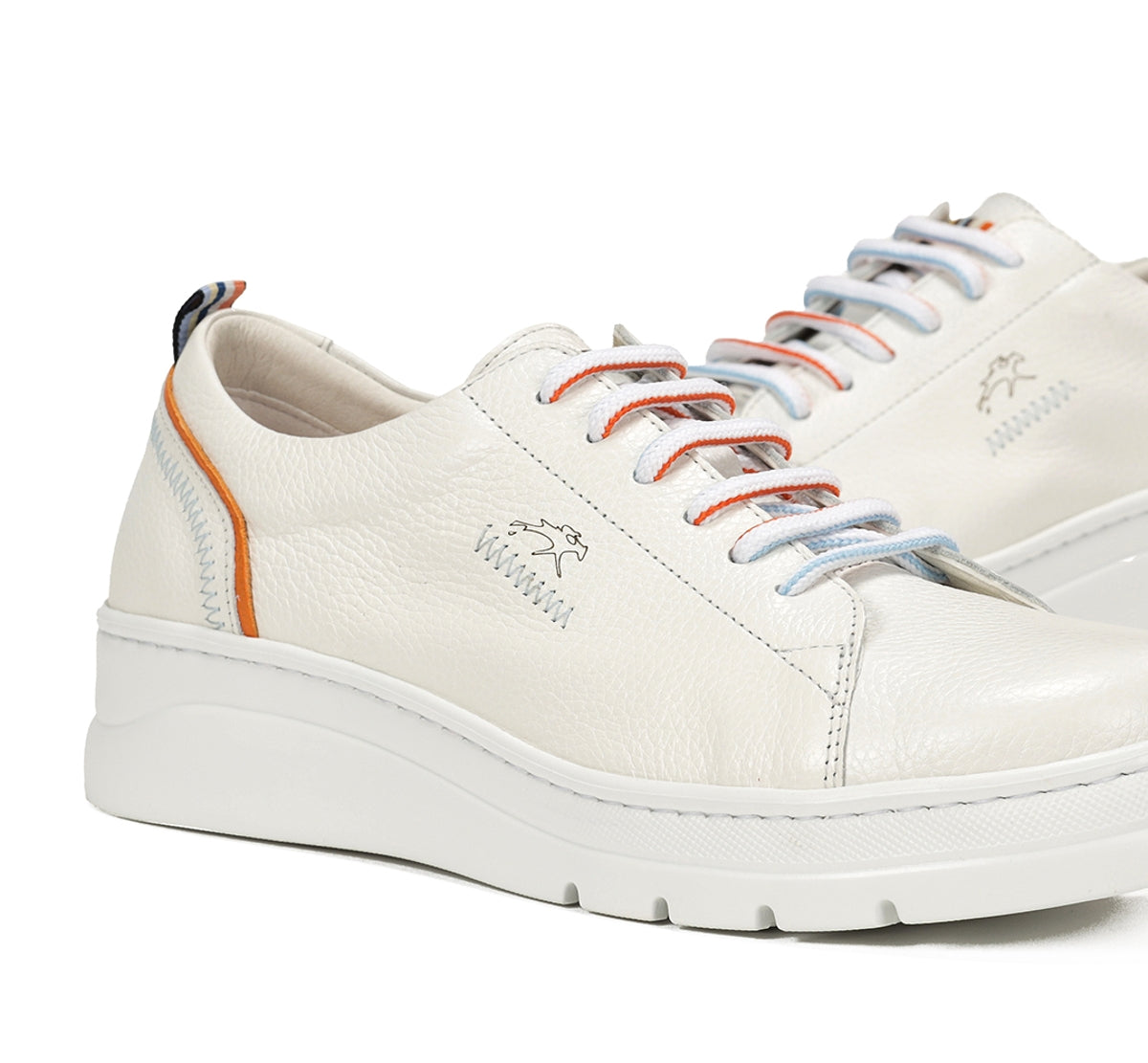 Fluchos Pompas F1422 baskets blanc femme cuir