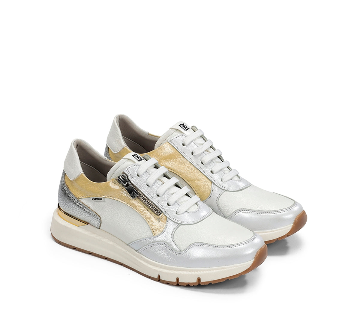 Dorking Serena D9308 basket femme grise