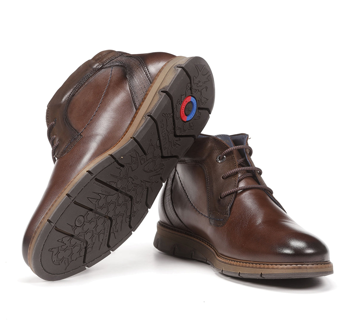 Fluchos Kiro F0978 Bottines Bleu Homme Confort