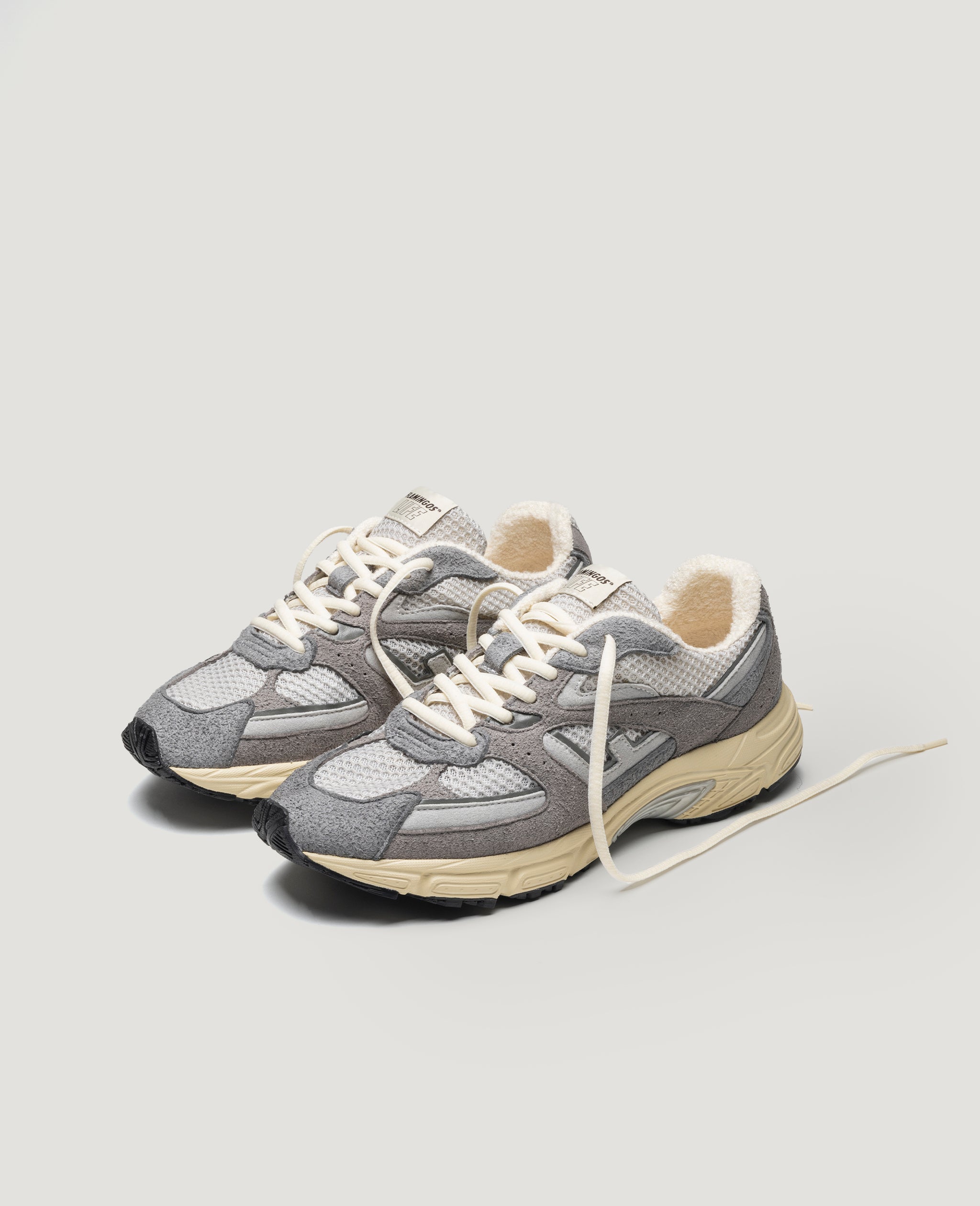 Flamingos Life Wairoa Ash chaussures grises vegan