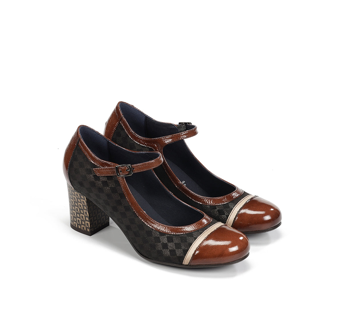 Dorking Rodin D8669 chaussures femme marron
