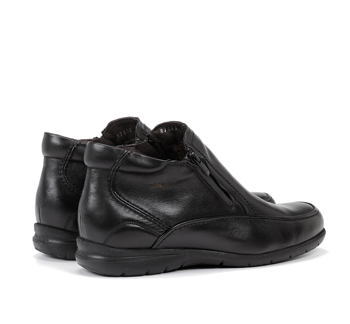 Fluchos Luca 87830 bottines homme noir cuir confort