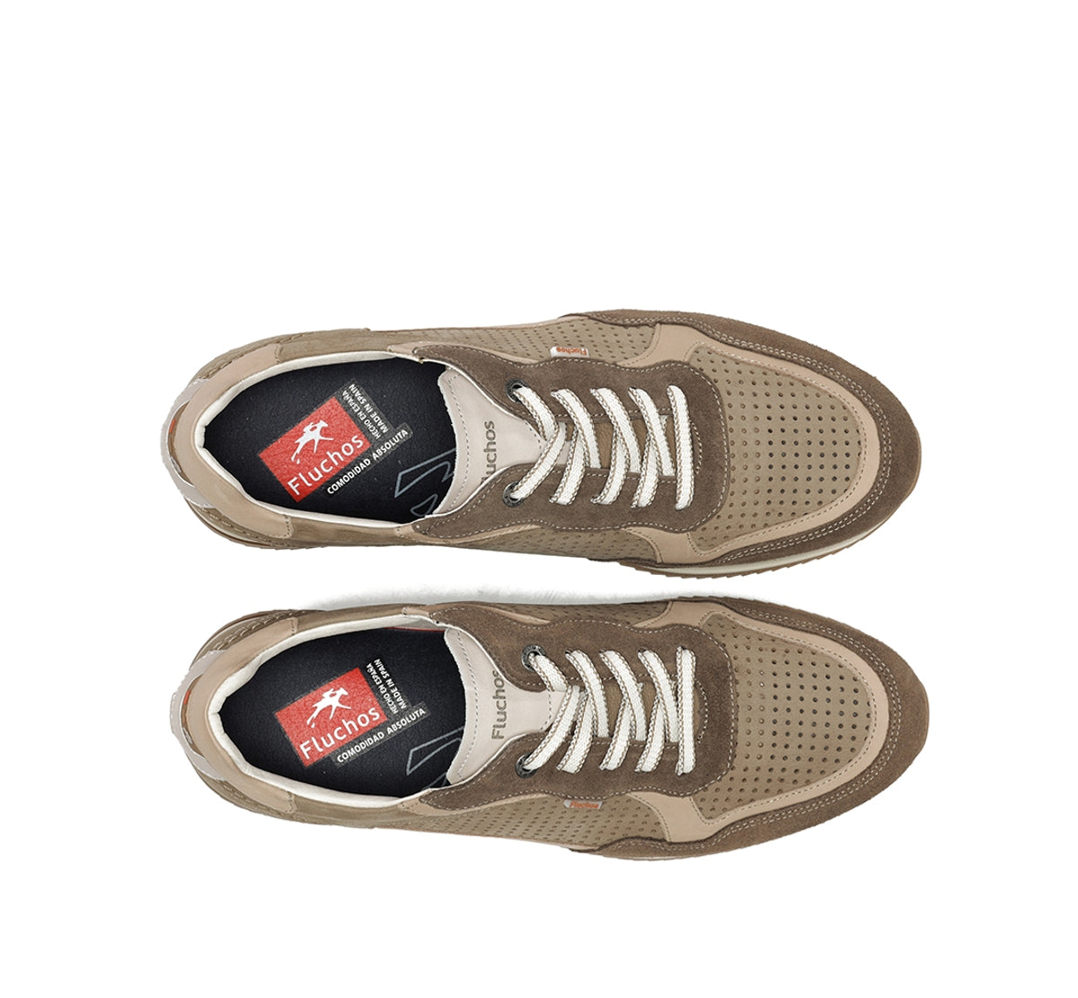 Fluchos Deportivos Samir F2415 baskets marron homme cuir