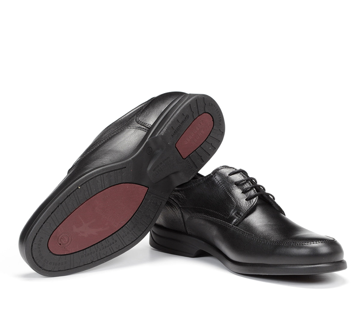 Fluchos Maitre 8903 chaussure ville noir cuir