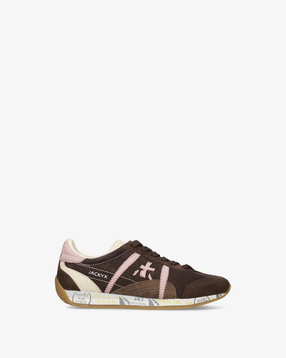 Premiata Jackyxd 8626 sneakers marron femme daim