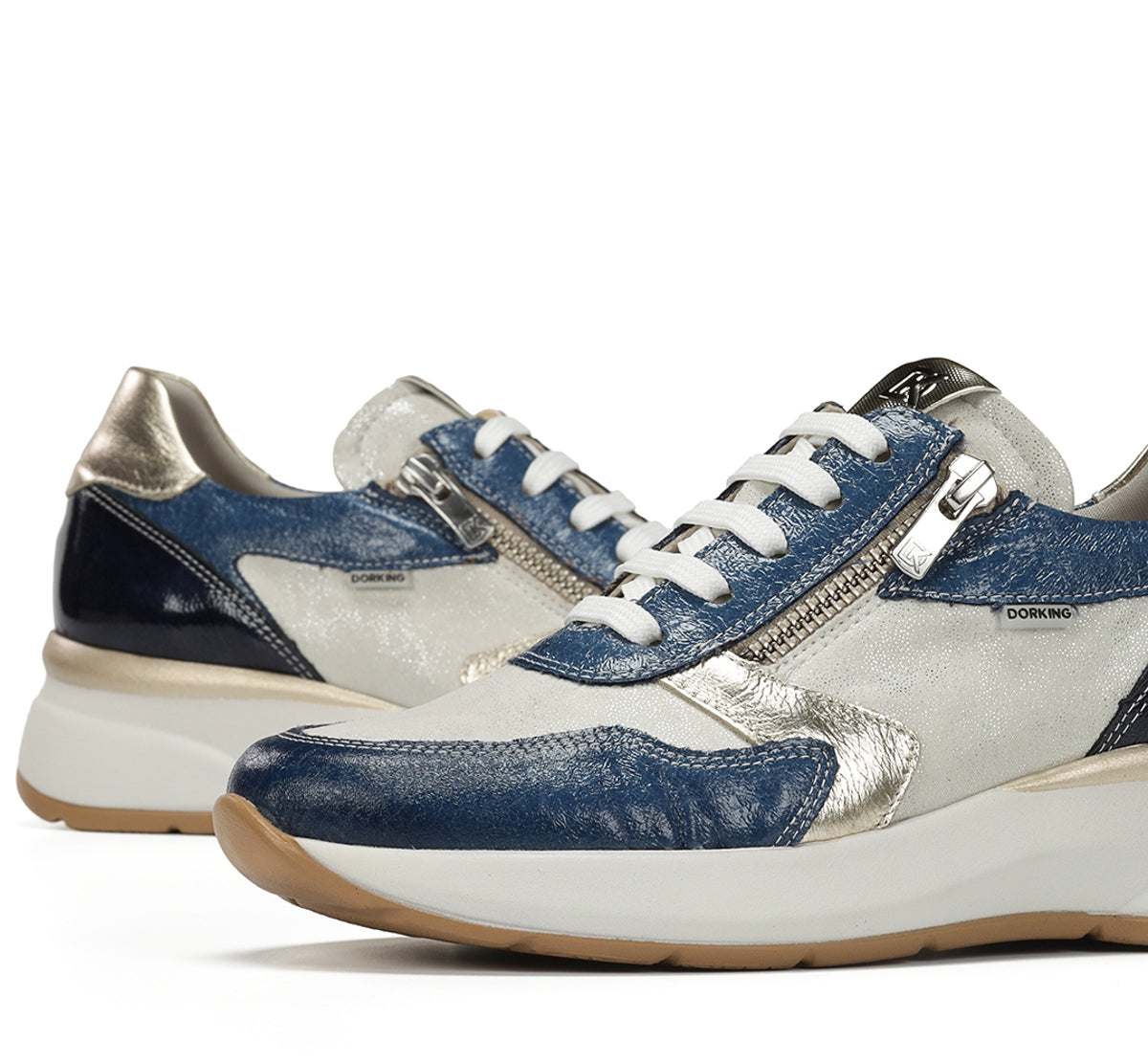 Fluchos Dorking Flix D9673 chaussure bleue femme