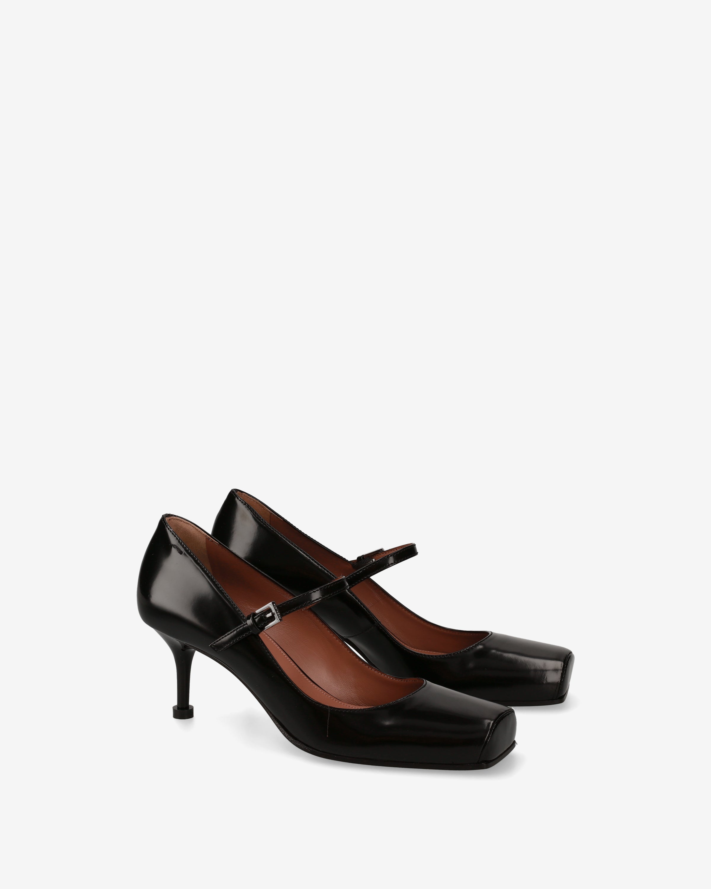 Premiata Nera Mary Jane escarpins cuir noir femme