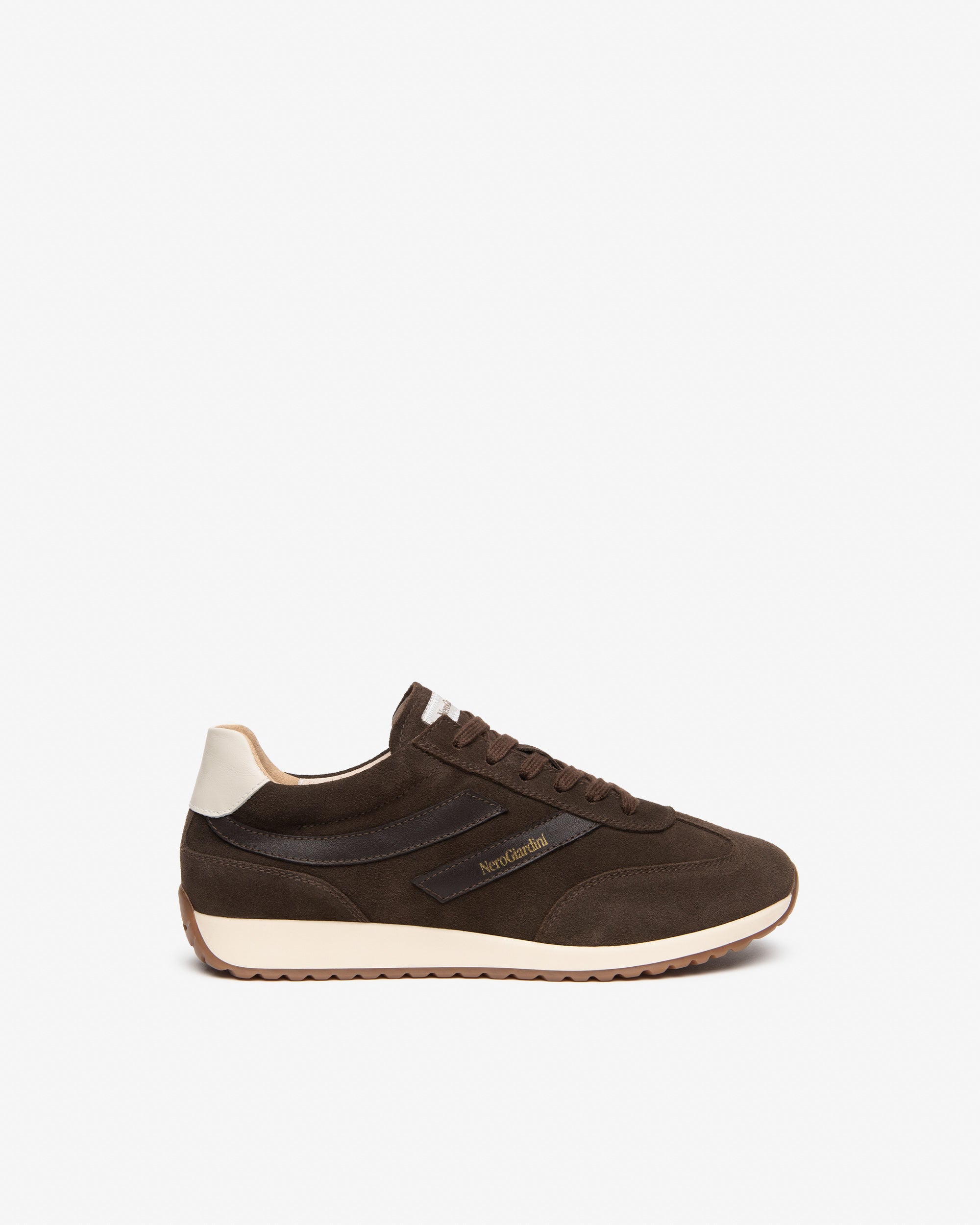 Nero Giardini Sneakers baskets femme daim cuir lacets