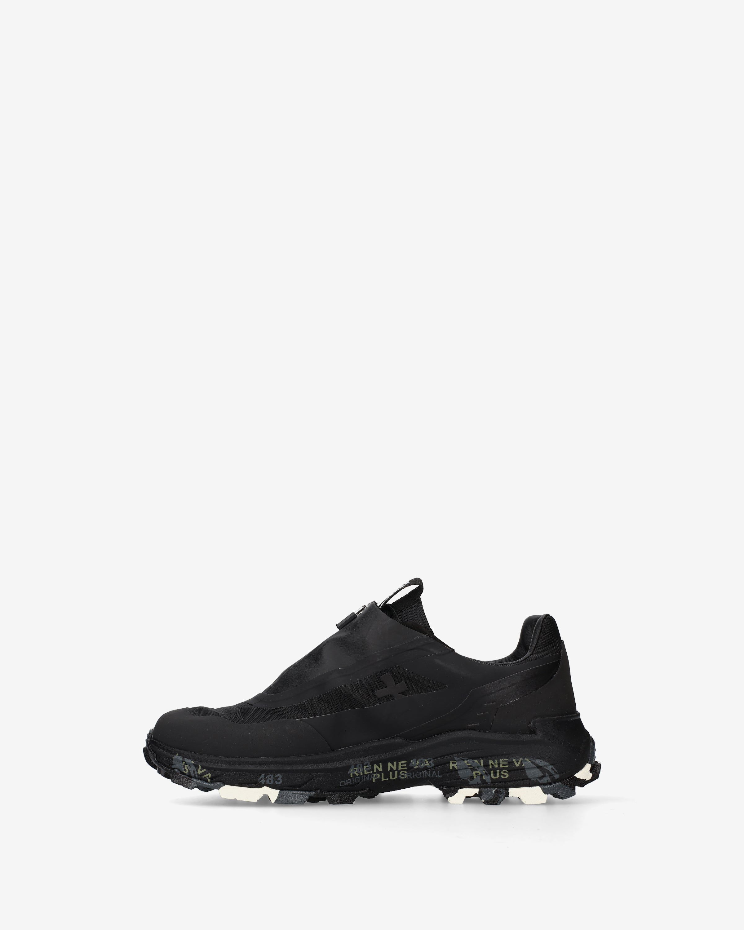 Premiata Sciliar 498 sneakers noires zip Vibram