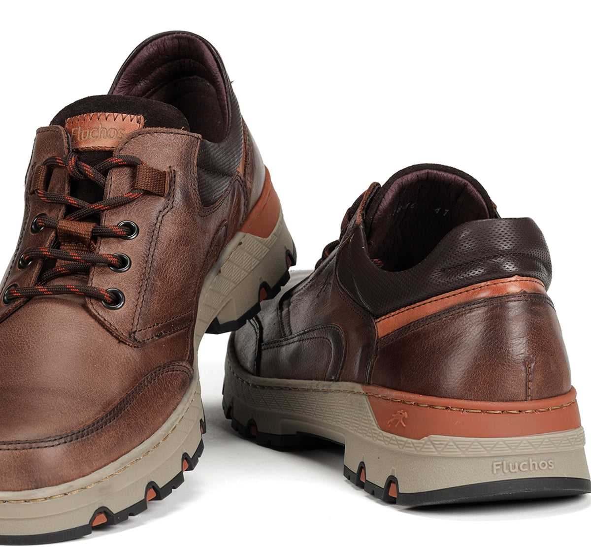 Fluchos Sigurd F1846 chaussures homme marron sport