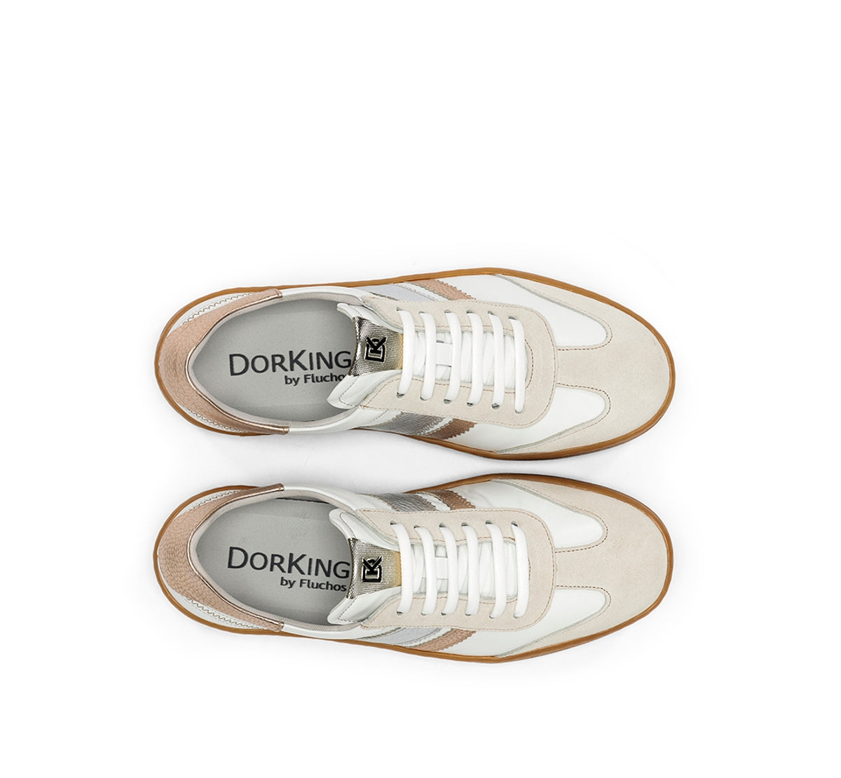 Dorking by Fluchos Lynn D9476 baskets taupe femme