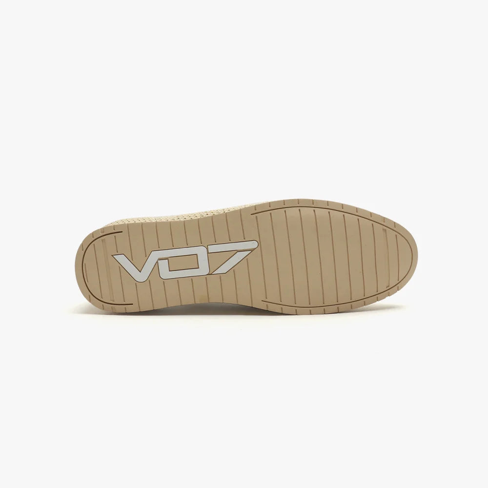 VO7 Yacht Knit Beige baskets homme beige maille respirante