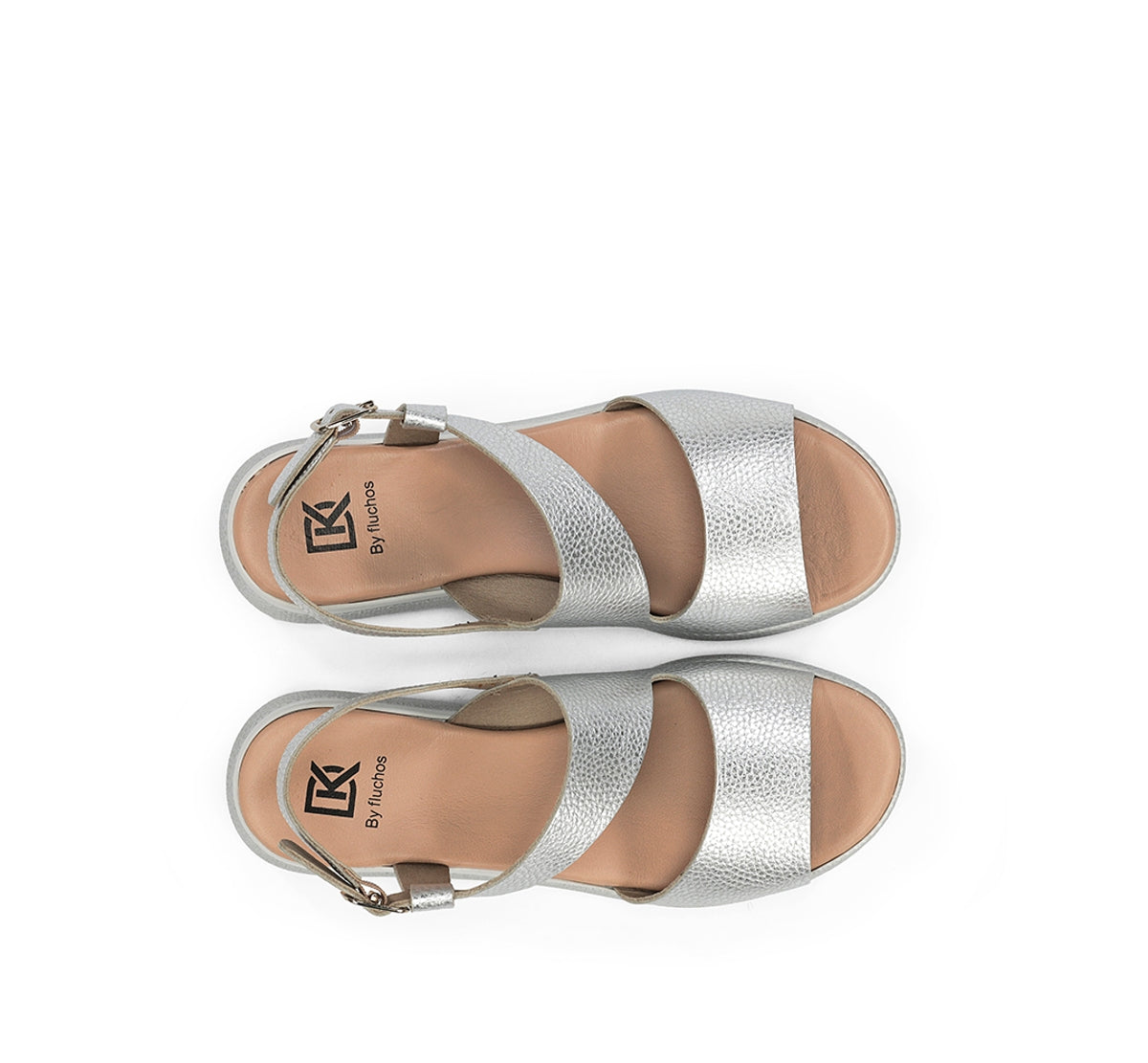 Dorking Ever D9495 sandales femme argent légères