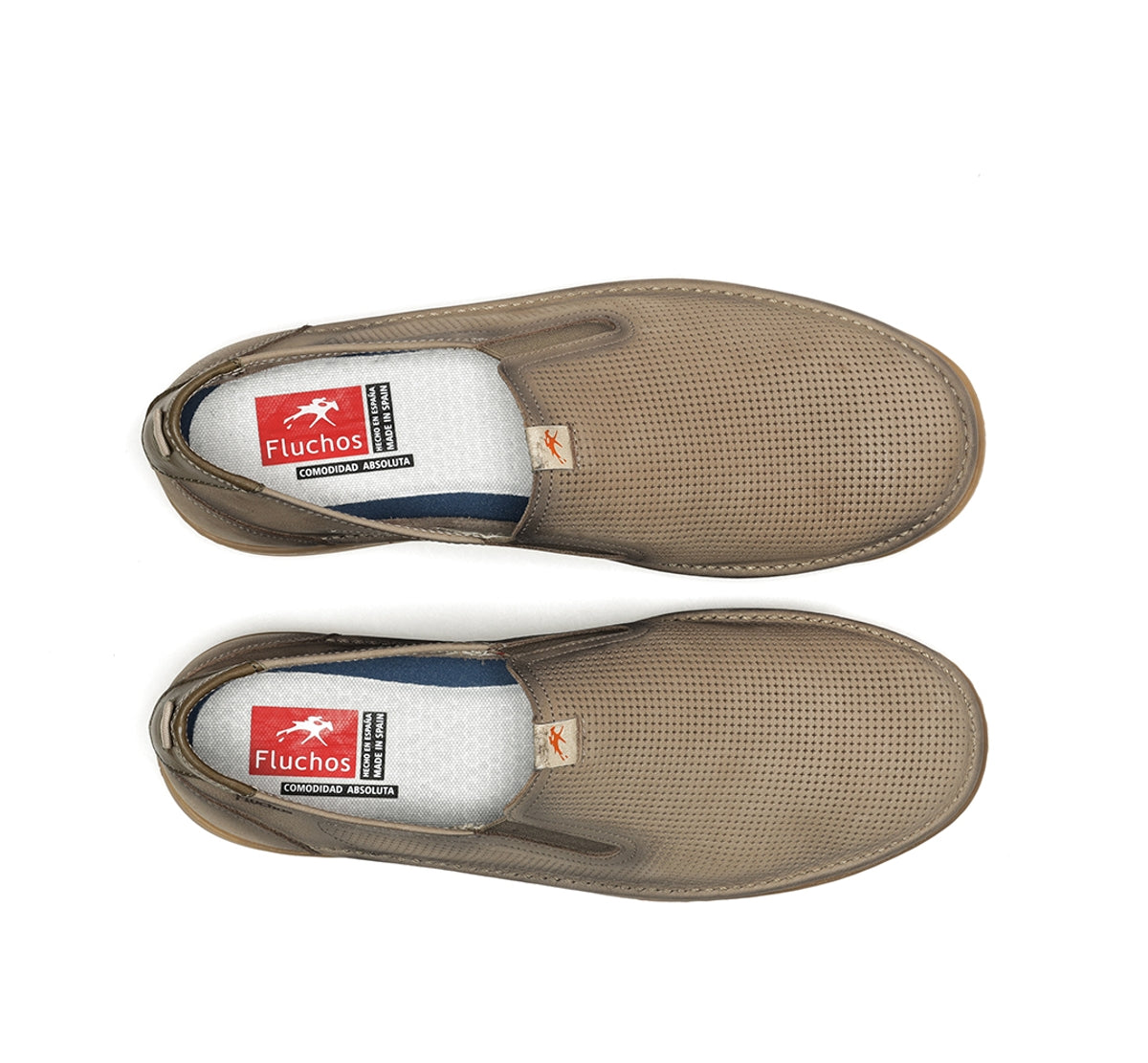 Fluchos Leo F1946 slip-on homme marron rétro