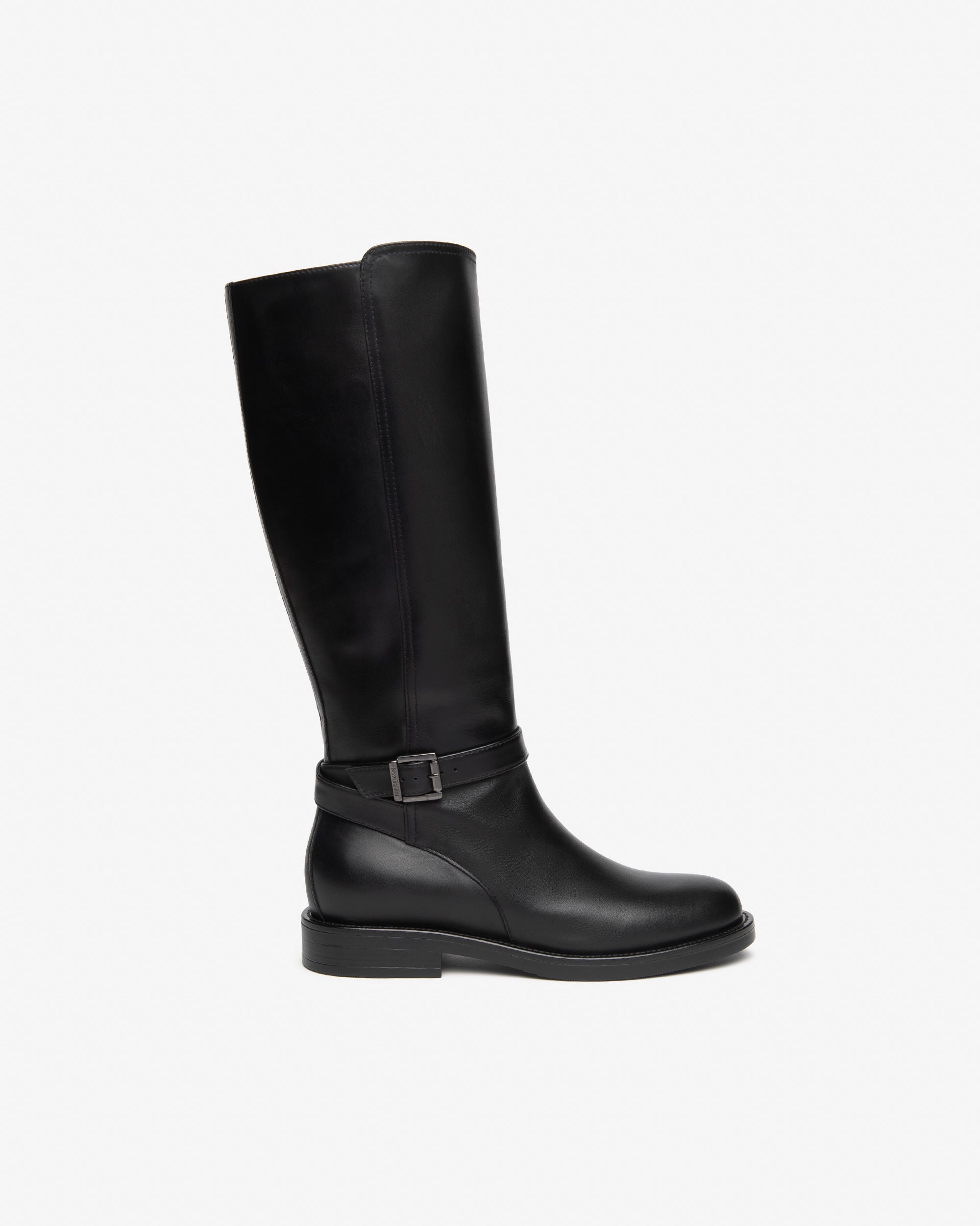 Nero Giardini Boots Bottes Cuir Femme Talon 3 cm