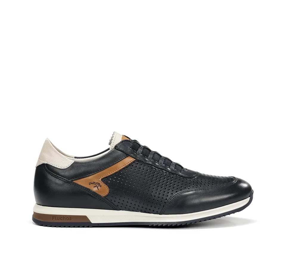 Fluchos Samir F2189 baskets homme bleu confort
