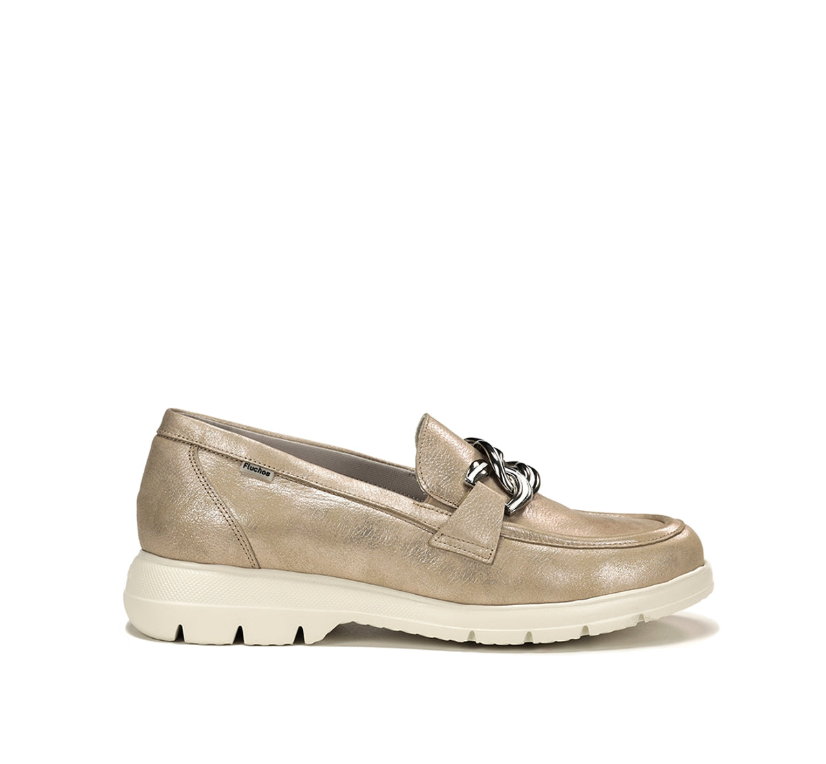 Fluchos Gladis F1937 mocassin doré femme
