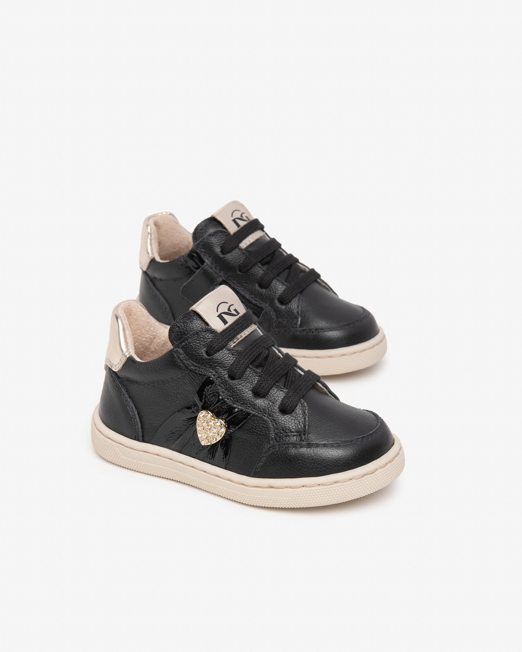Nero Giardini Sneakers baskets fille cuir zip 24