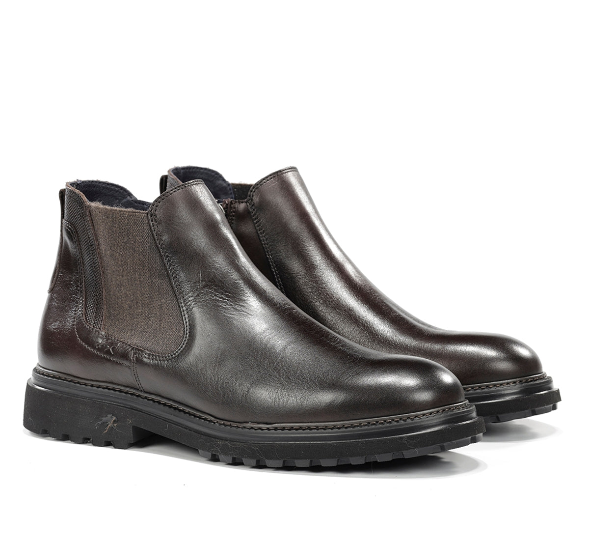 Fluchos Lincon F2057 bottine homme marron cuir confort