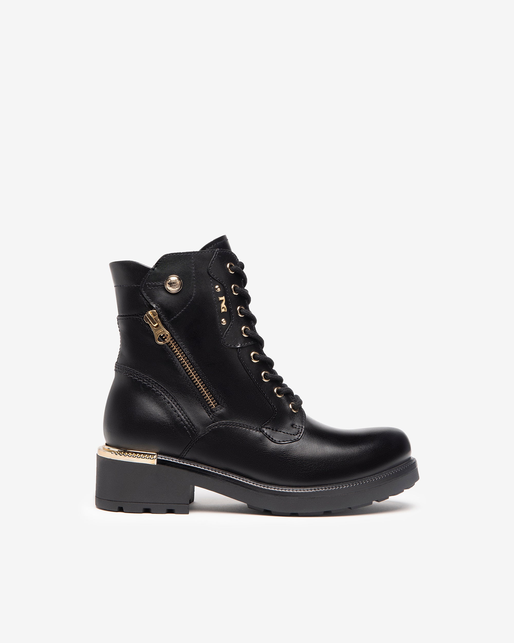 Nero Giardini Combat Boots boots cuir femme
