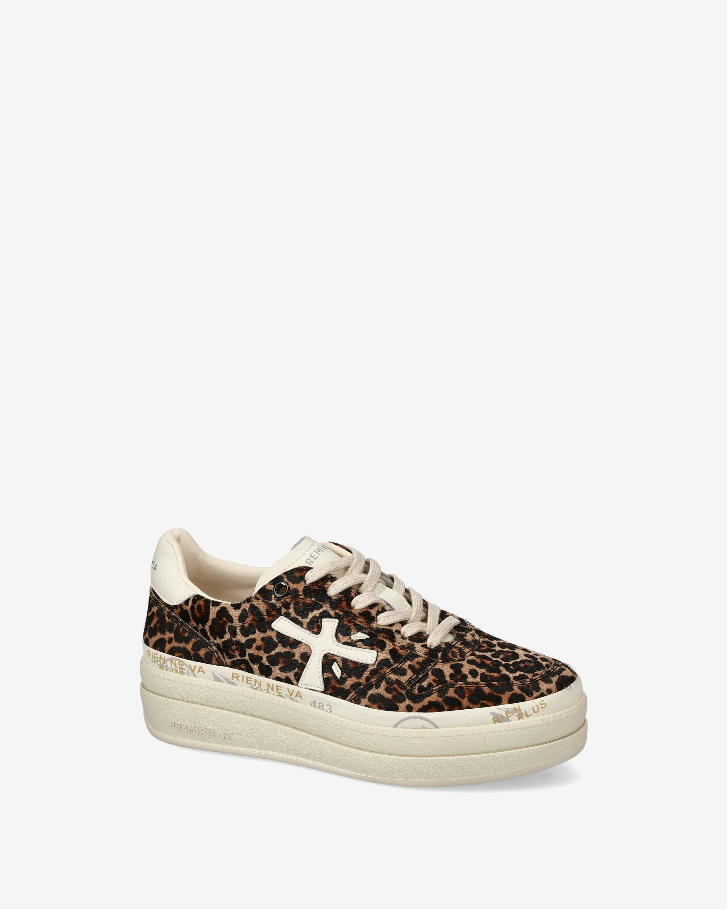 Premiata Micol 7034 baskets femme imprimé animal