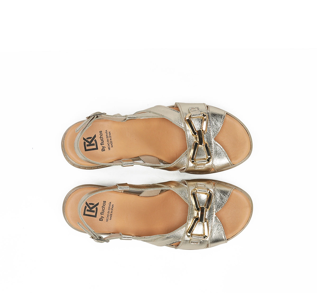 Dorking Windy D9651 sandales femme dorées cuir