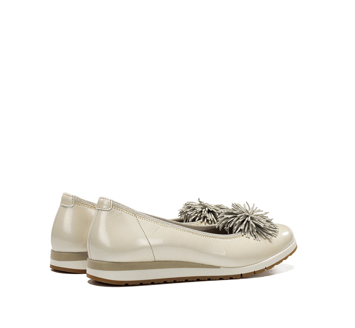 Dorking Swim D9714 ballerine femme blanche cuir