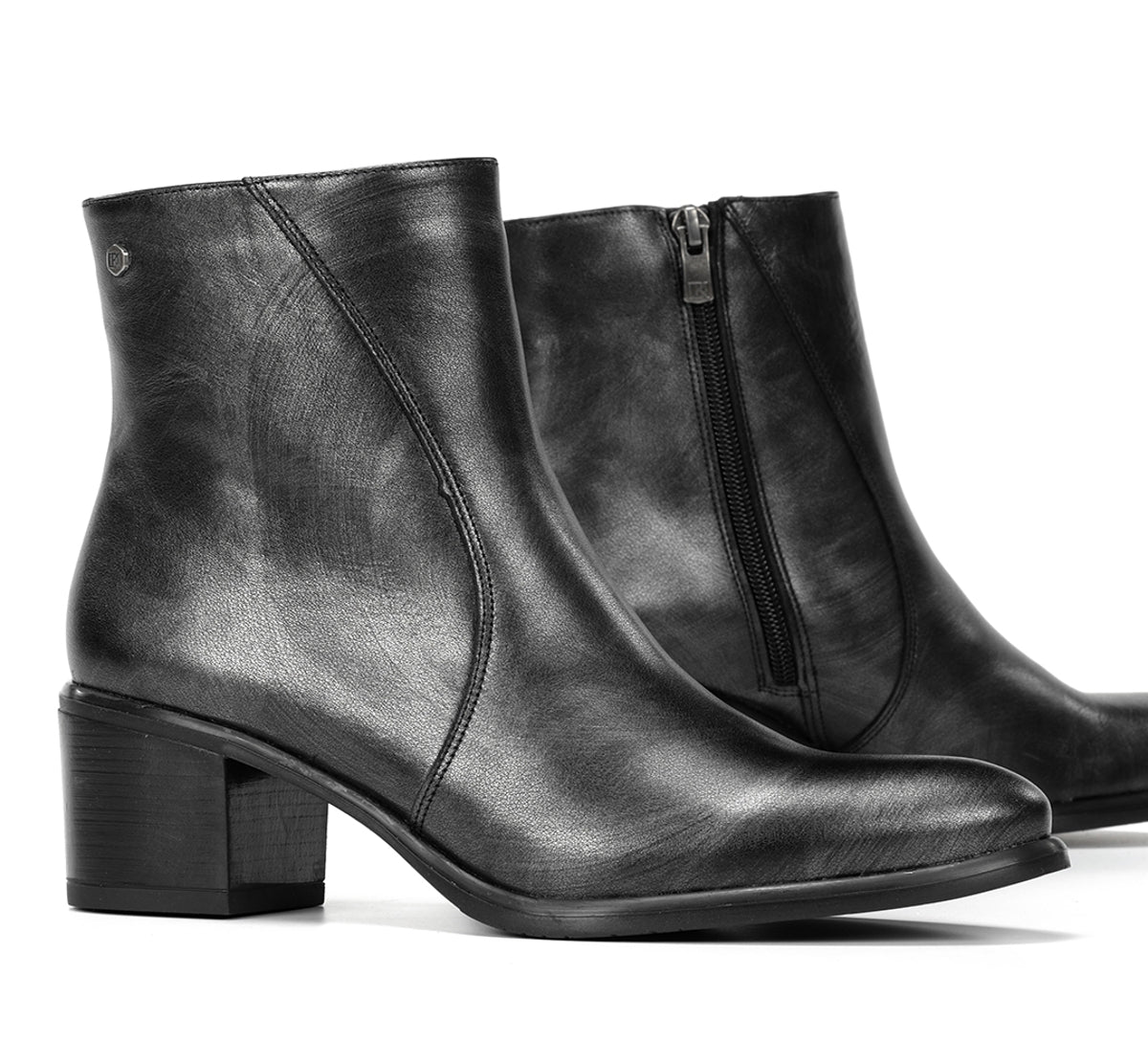 Dorking Lexi D9529 bottines femme gris cuir