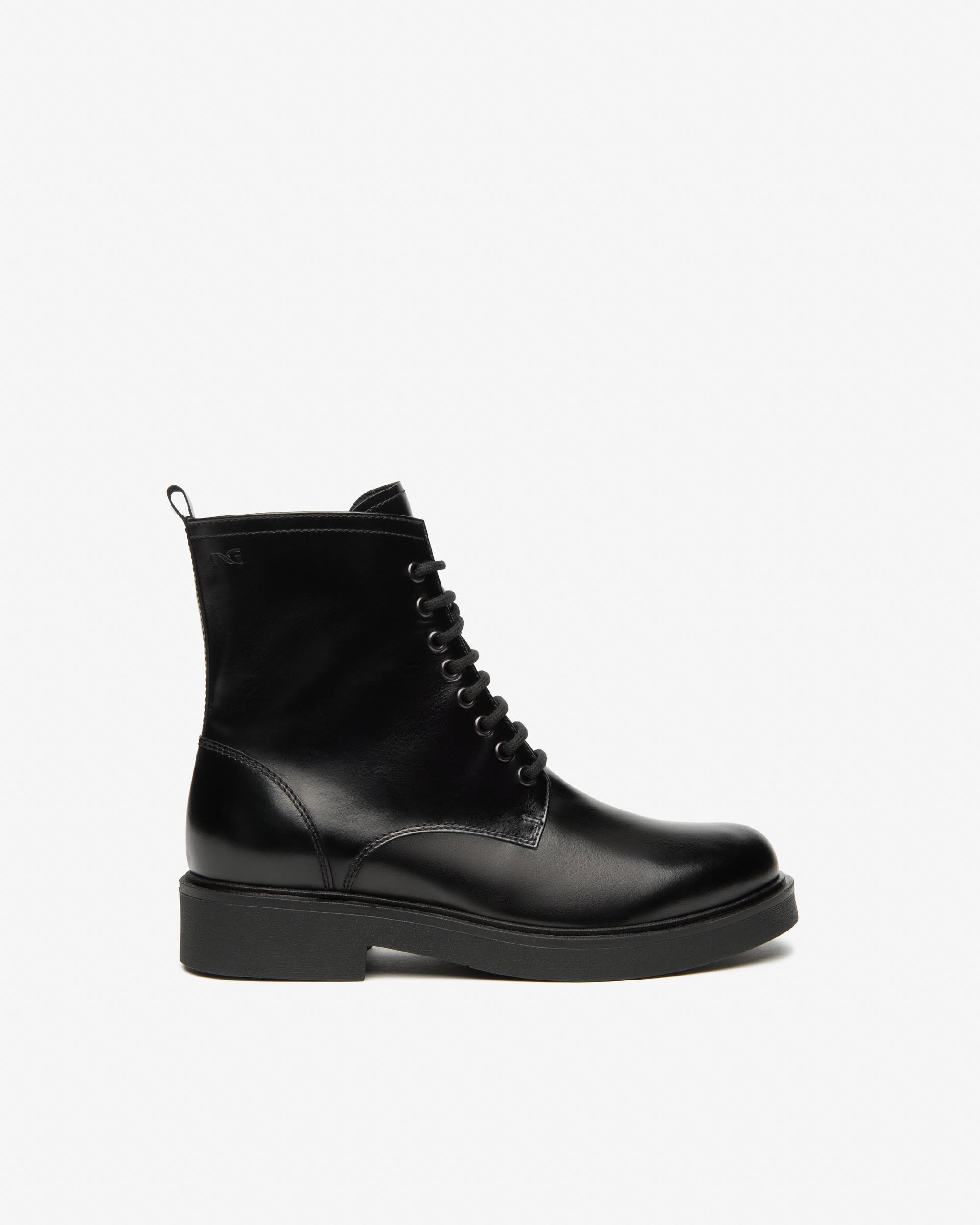 Nero Giardini Combat Boots rangers cuir femme Italie