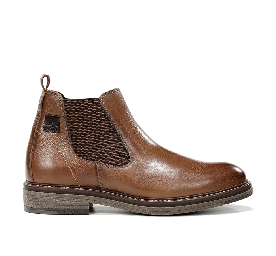 Fluchos Botines Kasper F1817 bottines marron cuir