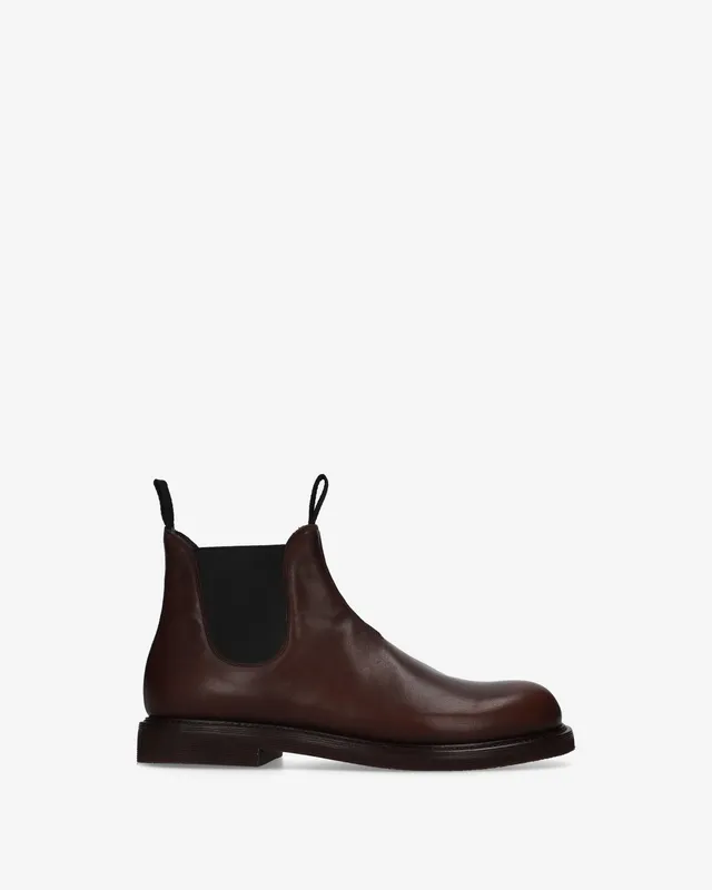 Premiata Boots Chelsea Boot bottines cuir marron fonce